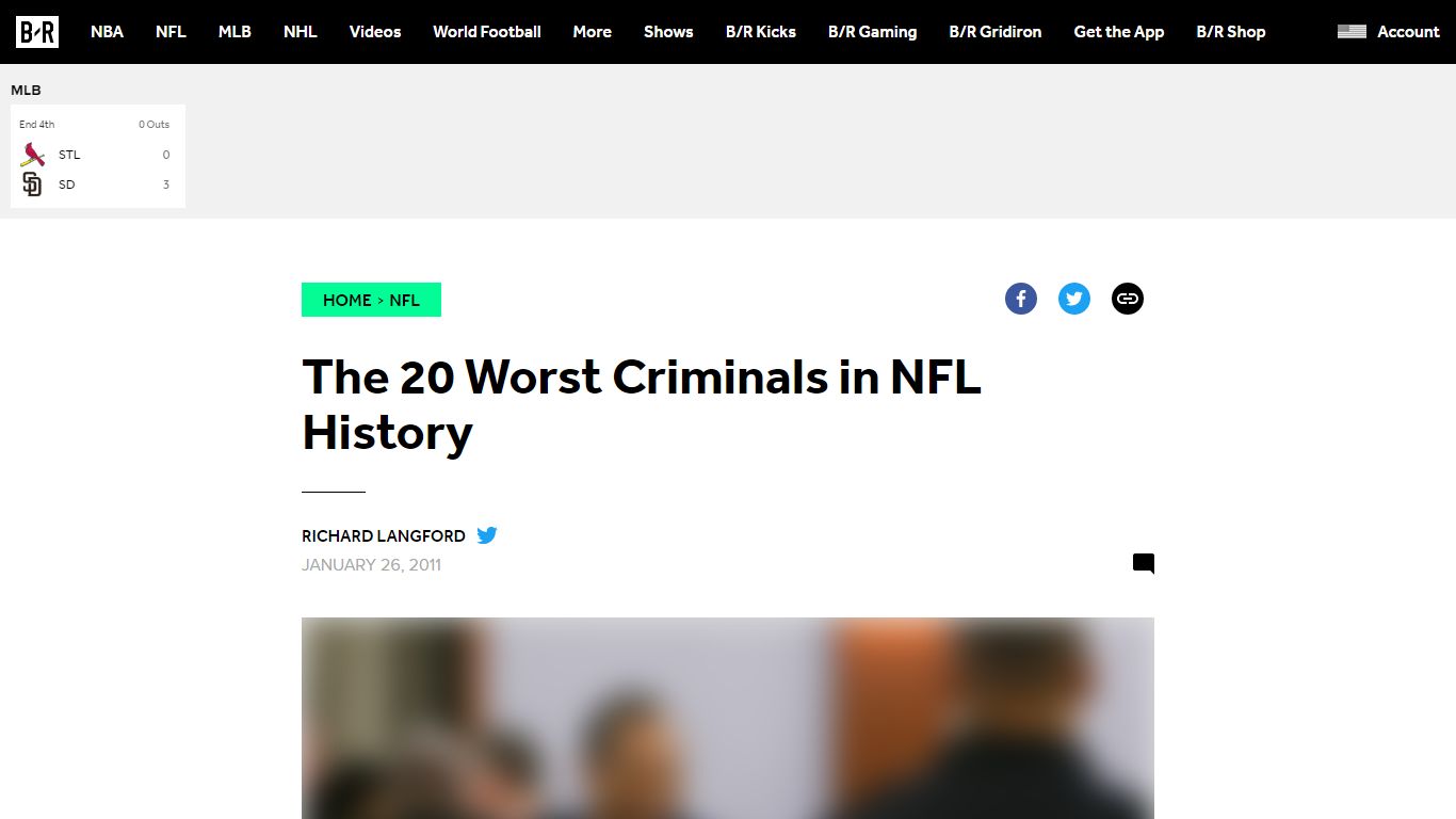 The 20 Worst Criminals in NFL History - Bleacher Report